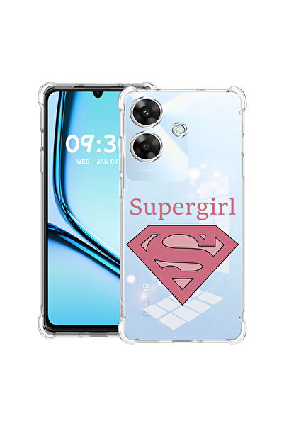 bestcase Husă antișoc pentru Realme Note 60 / Note 60X cu design Supergirl, 2...