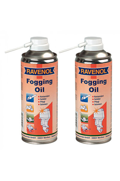 RAVENOL Pachet de 2 x spray anticoroziv Fogging Oil, 400 ml
