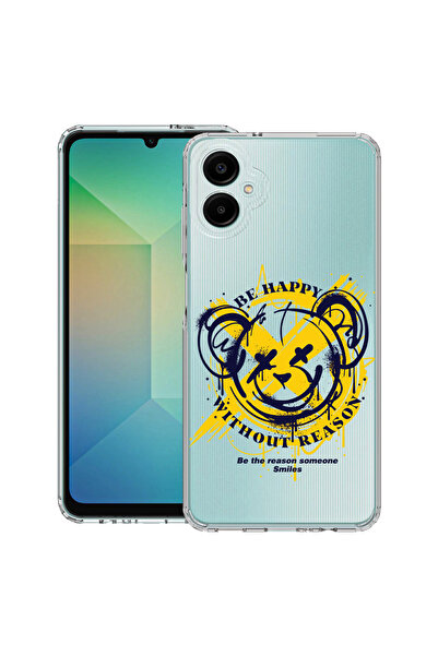 bestcase Husă antișoc pentru Samsung Galaxy A07 4G cu design Teddy Bear Be Happy, 2052053 AS 1559