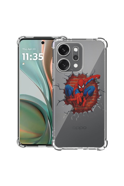 bestcase Husă antișoc pentru OPPO Reno 14 5G cu design SpiderMan, 2052057 AS ...