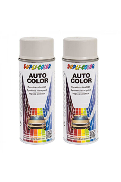 Dupli-Color Pachet 2 x Vopsea spray auto alb gri Dupli Color 350 ml