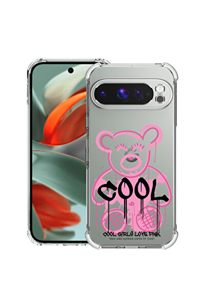 bestcase Husa Anti Shock compatibilă cu Google Pixel 10 Pro / Pixel 10, Teddy...