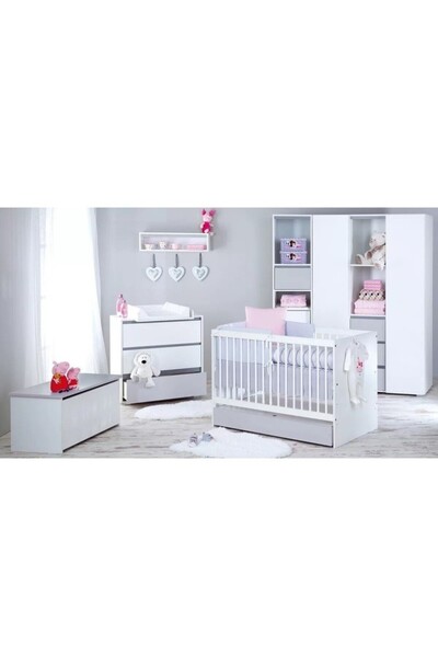 JollyMag Mobilier Camera copii Si Bebelusi KLUPS DALIA Gri