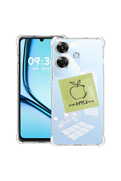 bestcase Carcasă antișoc pentru Realme Note 60 / Note 60X cu design Apple ver...