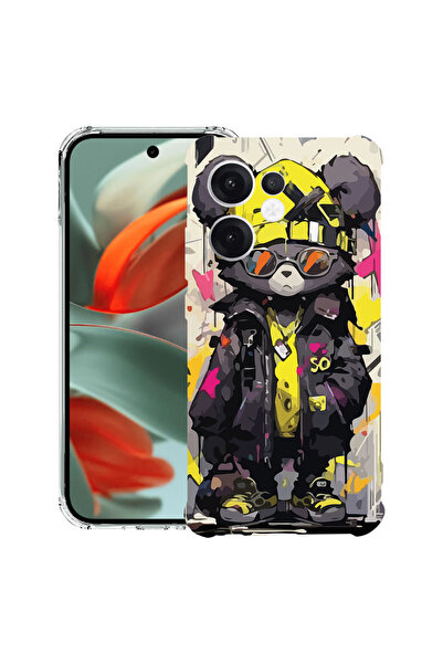 bestcase Carcasă antișoc compatibilă cu Oppo Reno15 Pro, culori pastelate Ted...