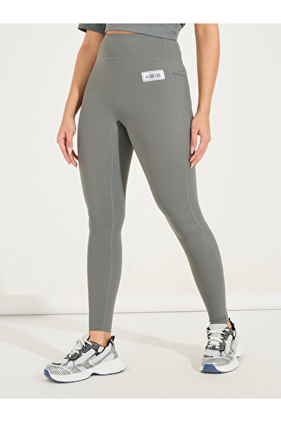 Styli Gymspire Edition - Label Back Stitch Contour Detail Leggings