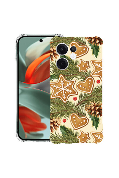 bestcase Carcasă antișoc Husa compatibilă cu Oppo Reno15 Pro, Xmas Pattner