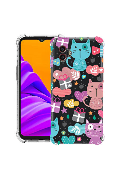 bestcase Husă antișoc pentru Samsung Galaxy Xcover 7 Pro cu design pisică dră...