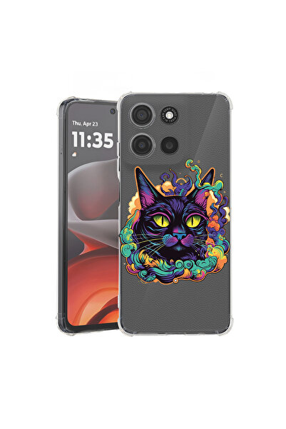 bestcase Husă antișoc pentru Motorola Edge 60 Pro cu design Dream Colors - Bl...