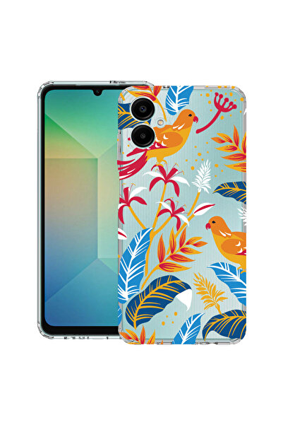 bestcase Carcasă antișoc pentru Samsung Galaxy A07 4G cu design cu păsări col...