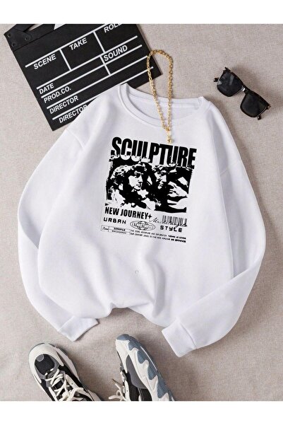 BENROMA 3 ІПЛІК ПЕНЄ СКУЛЬПТУРА БАСКІЛЕТ БІСІКЛЕТ ЯКА УНІСЕКС ОВЕРСІЗ СВІТШОРТ