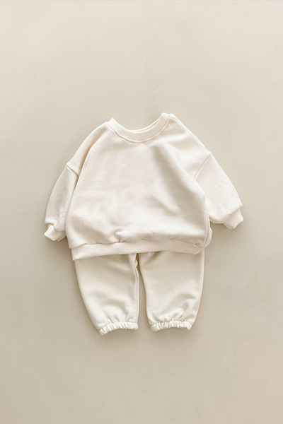 ADABEBEK Premium Oyuncak Ayı Baskılı Alt Üst Bebek Takımı 24341