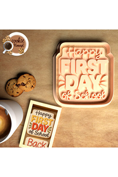 CookieKonsept مجموعة قوالب يوم المدرسة والمعلمين من Happy School - متوافقة مع...