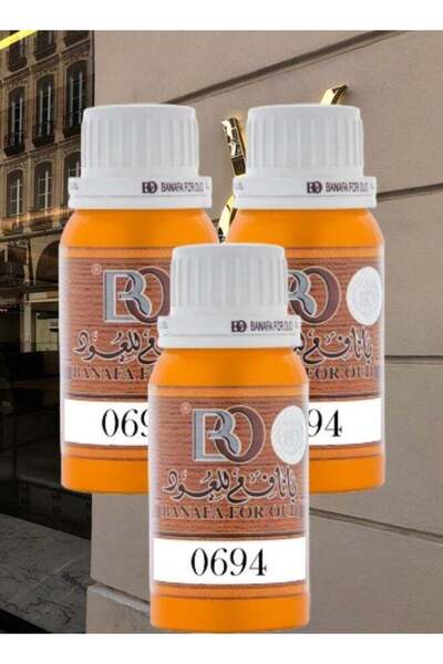 Banafa 3 قطع زيت عطري رقم 0694 100 جرام