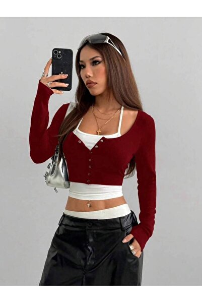 Gofeel Trendy Kadın Antares Uzun Kollu Düğmeli Bluz