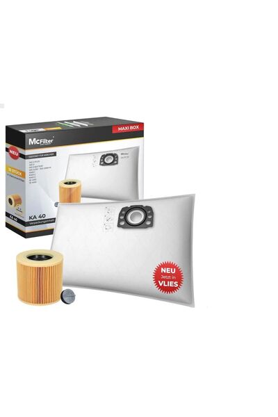 Supurgeavm Sac de praf și filtru pentru aspirator Karcher KWD1 KWD2 KWD3