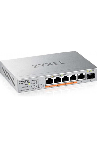 ZyXEL Switch XMG-105HP-EU0101F, 5 porturi, 2.5 Gigabit, PoE