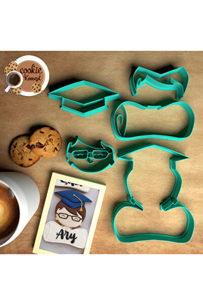 CookieKonsept School & Teacher's Day Mold Set Student – Compatible with Cooki...