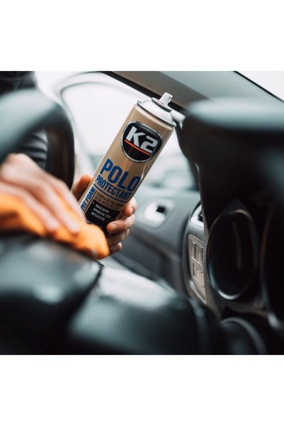K2 POLO PROTECTANT FOAM Vinil Plastik,Torpido Temizleyici Koruyucu Köpük Aerosol 750ML ÇİLEK