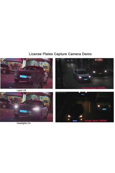 ENstor 4G LPR/ANPR Surveillance Camera, License Plate Recognition LPR-4G