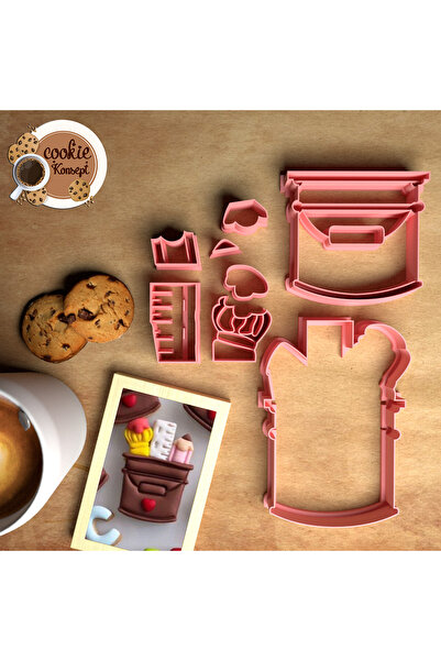 CookieKonsept School & Teacher's Day Mold Set Pen Holder - Cookie, Dough & Cl...