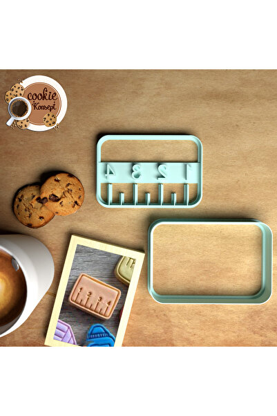 CookieKonsept مجموعة قوالب يوم المدرسة والمعلمين # 2 – مناسب للبسكويت والعجين والطين