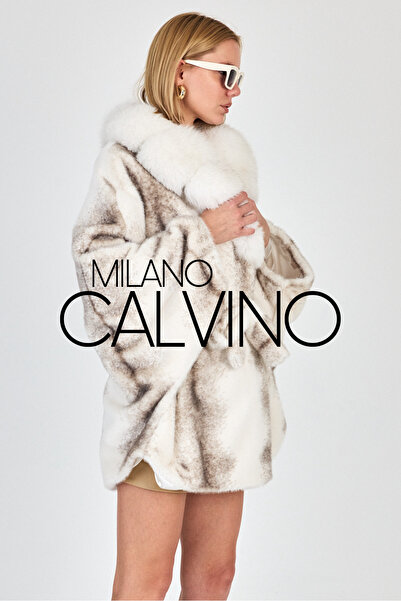 Milano Calvino Timeless Elegance's Poncho - Soft Touch & Natural (Pearl Smoke)