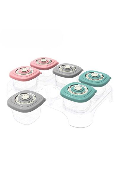 kiddoz 120Ml Baby Food Storage Boxes With Tray