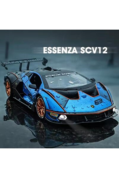 scntoys 1:24 Ölçek Lamborghini Essenza SCV12 Diecast Model Araba Lamborghini ...