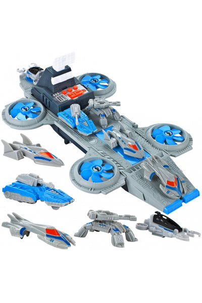 İSP Set Joaca pentru Copii Nave Spatiale "LikeSmart Space Union" cu 5 Nave In...