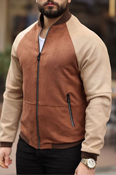 FREED MOND ελαφρύ σουέτ παλτό με γιακά κολεγίου