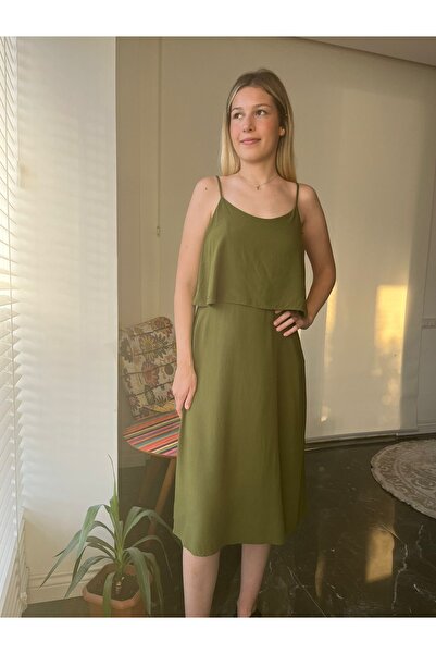 Bohemian Adjustable Strap Halter Neck Dress