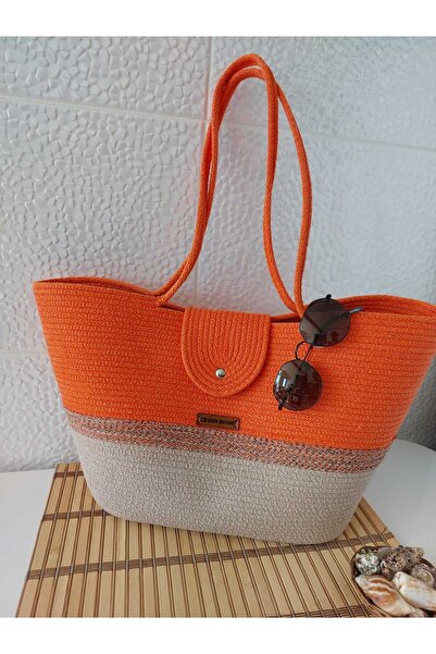 Secem Boutique Beach Bag, Jute Bag, Straw Bag
