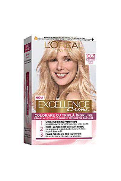 L'oreal Paris Excellence Creme 10.21 Extra Light Blonde Pearl, 192 ml