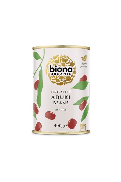 JollyMag Fasole azuki boabe conserva bio 400g Biona