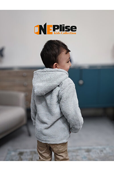 oneplise sineklik sistemleri Молодіжна дитяча куртка Polar Welsoft з кишенями та капюшоном