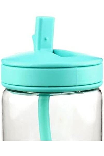 Melii Fidget Friendly Water Bottle for Kids 17 oz - Sensory Exploration with Soft Silicone Spikes -