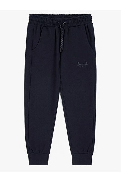 kidstalya Unisex Children's Sweatpants-Dark Blue