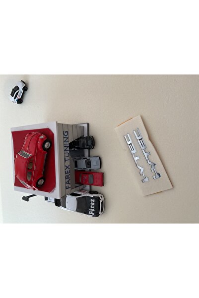 EDEXPORT i-Vtec Krom Çamurluk Arması Seti 2’li 3M 3D ABS