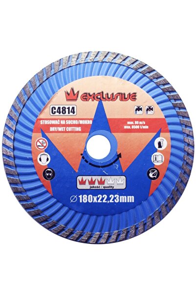JollyMag Disc diamantat turbo, beton, taiere umeda si uscata, 180 mm/22.23 mm...