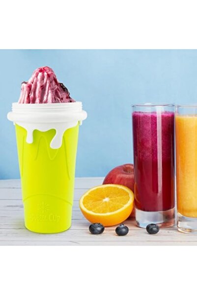 Denx Magic Slushy Cup 300ml by DX2542 (Yellow)