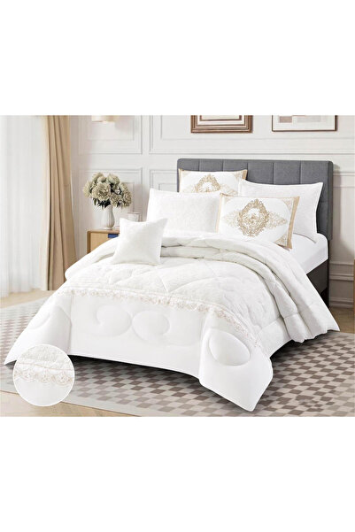 DEC29 Luxury 7-piece bridal bedspread