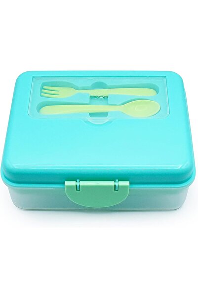 Melii Two Tier Bento Lunch Box with Utensils | Leakproof BPA Free Bento for Kids and Adults | Airtig