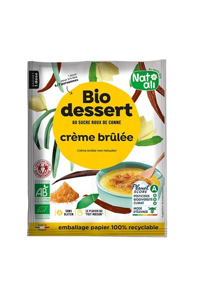 JollyMag Desert creme brulee, bio, 80g, Nat-ali