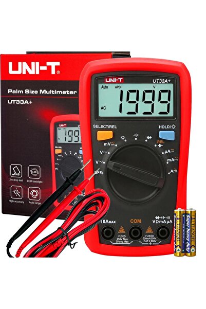 Powermaster Unit UT 33A+ 600V Dijital Multimetre Ölçü Aleti