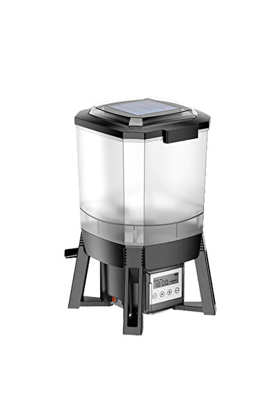 SunSun Automatic pond feeder CFF-106 – 6L, programmable, weatherproof, solar.