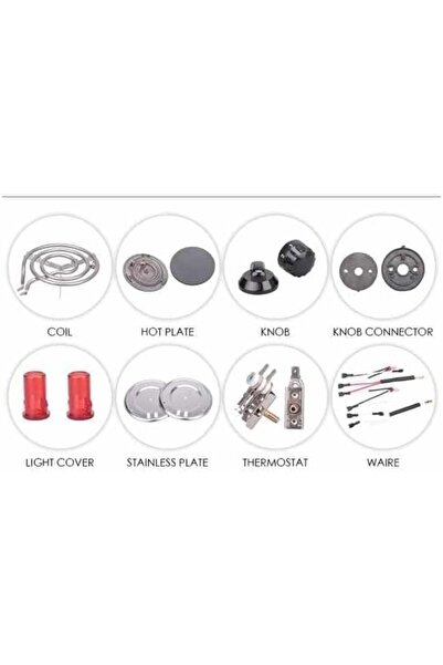 Denx Portable Electric Stove 1000W - DX2035