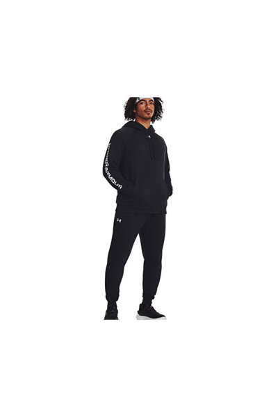 Under Armour Ua Rival Fleece Suit Men's Casual Tracksuit Set 1379768-001 Black