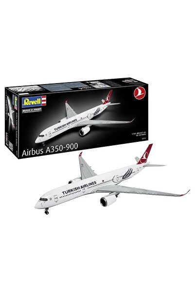 Nilly Toys 3773 ريفيل - طقم نموذج طائرة إيرباص A350-900 للخطوط الجوية التركية
