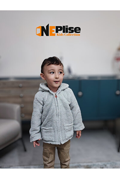 oneplise sineklik sistemleri Молодіжна дитяча куртка Polar Welsoft з кишенями та капюшоном